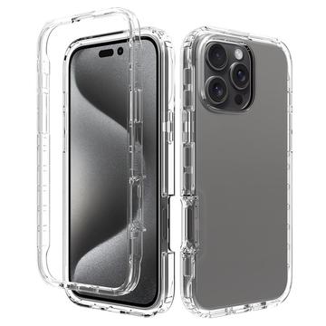 Custodia della serie di protezione 360 per iPhone 16 Pro Max - trasparente