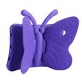 3D Butterfly Kids Custodia antiurto EVA Kickstand per iPad Pro 9.7 / Air 2 / Air - Viola