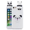 Custodia in TPU 3D Cartoon per iPhone 7/8/SE (2020)/SE (2022) - Panda Bianco