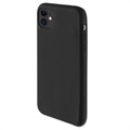 Cover in Silicone 4smarts Cupertino per iPhone 11 - Nero