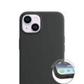 Cover in Silicone 4smarts Cupertino per iPhone 14 Plus - Nera