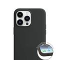 Cover in Silicone 4smarts Cupertino per iPhone 14 Pro Max - Nera