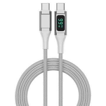 4smarts DigitCord Cavo USB-C / USB-C - 100W, 1.5m - Bianco