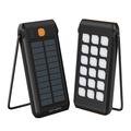 4smarts TitanPack Flex Solar Power Bank 10000mAh con funzione SOS, supporto, torcia - Nero