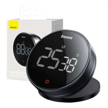 Baseus heyo Pro Timer per il conto alla rovescia a rotazione FMDS000013 - grigio scuro