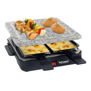 Techwood TRA-47P Griglia Raclette elettrica per 4 persone