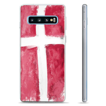 Custodia in TPU per Samsung Galaxy S10+ - Bandiera Danese