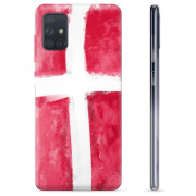 Custodia in TPU per Samsung Galaxy A71 - Bandiera Danese