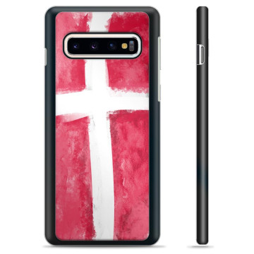 Cover Protettiva Samsung Galaxy S10 - Bandiera Danese