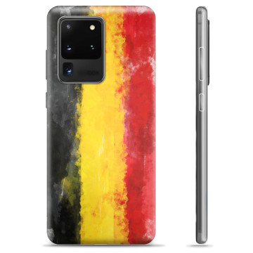 Custodia in TPU per Samsung Galaxy S20 Ultra TPU Case - Bandiera Tedesca