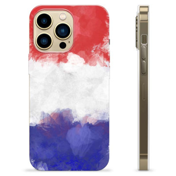 Custodia in TPU per iPhone 13 Pro Max - Bandiera Francese