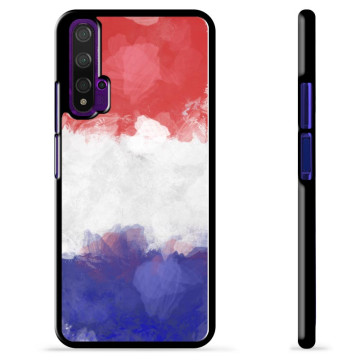 Cover Protettiva Huawei Nova 5T - Bandiera Francese