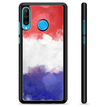 Cover Protettiva Huawei P30 Lite - Bandiera Francese