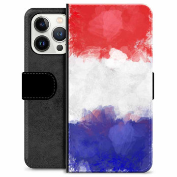 Custodia a Portafoglio Premium per iPhone 13 Pro  - Bandiera Francese