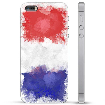 Custodia Ibrida per iPhone 5/5S/SE - Bandiera Francese