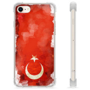 Custodia Ibrida per iPhone 7/8/SE (2020)/SE (2022) - Bandiera Turca