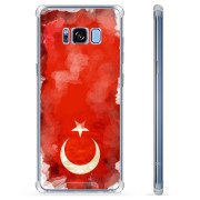 Custodia Ibrida per Samsung Galaxy S8 - Bandiera Turca