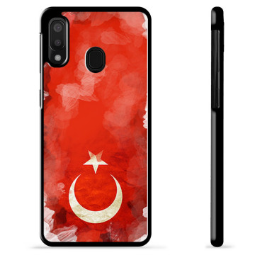 Cover Protettiva Samsung Galaxy A20e - Bandiera Turca