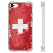 Custodia Ibrida per iPhone 7/8/SE (2020)/SE (2022) - Bandiera Svizzera