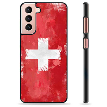 Cover Protettiva Samsung Galaxy S21 5G - Bandiera Svizzera