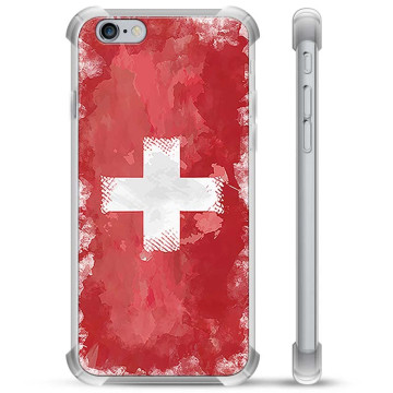 Custodia Ibrida per iPhone 6 / 6S - Bandiera Svizzera