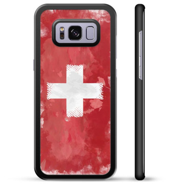 Cover Protettiva Samsung Galaxy S8 - Bandiera Svizzera