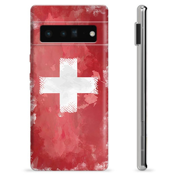 Custodia in TPU per Google Pixel 6 Pro TPU Case - Bandiera Svizzera