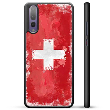 Cover Protettiva Huawei P20 Pro - Bandiera Svizzera