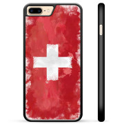 Cover Protettiva iPhone 7 Plus / iPhone 8 Plus - Bandiera Svizzera