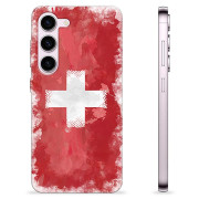 Custodia in TPU Samsung Galaxy S23 5G - Bandiera Svizzera