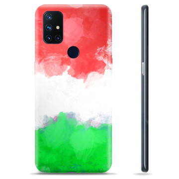 Custodia in TPU per OnePlus Nord N10 5G TPU - Bandiera Italiana