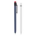 AHASTYLE PT80-1-K per Apple Pencil di seconda generazione Penna stilo Custodia in silicone protettiva antigoccia - Blu notte