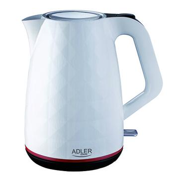 Adler AD 1277 Bollitore in plastica da 1.7l - Bianco