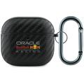 Custodia AirPods 4 Oracle Red Bull Carbon Logo - Nero