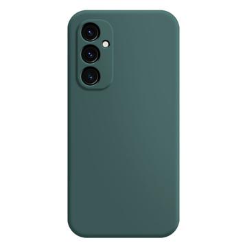 Custodia in TPU opaca anti-impronta per Samsung Galaxy A14 - Verde Scuro