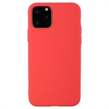 Custodia in TPU Opaca Anti-Impronte per iPhone 15 Pro Max - Rossa