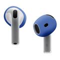 Copri auricolari in silicone antiscivolo per AirPods 4 - Blu