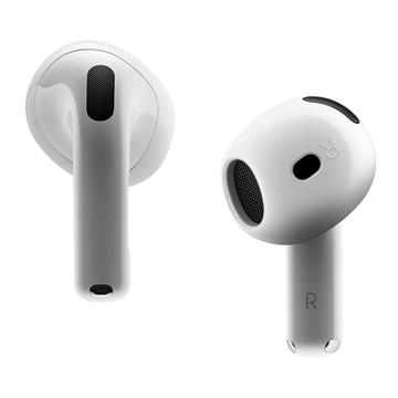 Copri auricolari in silicone antiscivolo per AirPods 4 - Trasparente