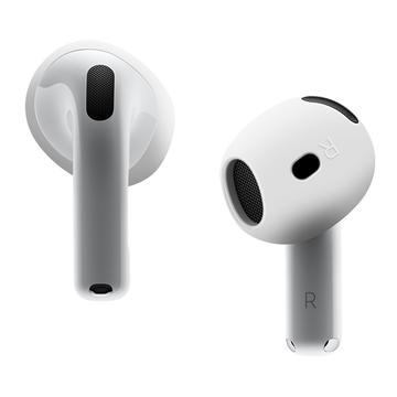 Copri auricolari in silicone antiscivolo per AirPods 4 - Bianco