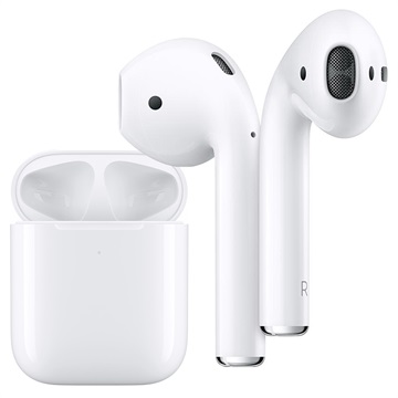 Apple AirPods (2019) con Custodia di Ricarica MV7N2ZM/A (Confezione aperta - Condizone ottimo) - Bianchi