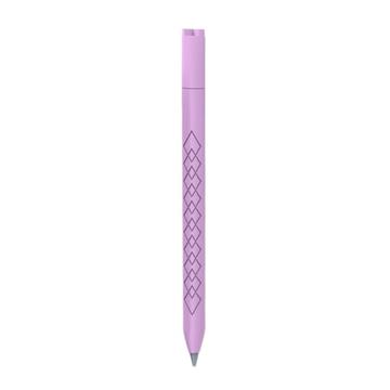 Custodia in silicone con texture a diamante per Apple Pencil (USB-C) - Viola