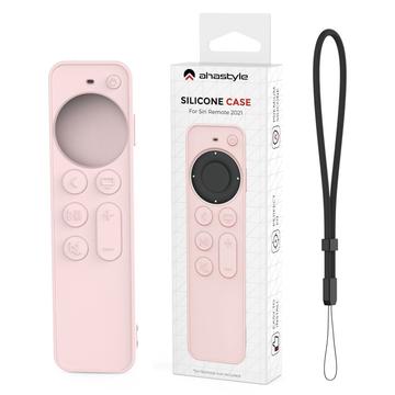 Custodia protettiva in silicone per telecomando Apple TV PT167 - Rosa