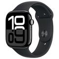 Apple Watch 10 LTE MWX63QN/A - Alluminio, banda sportiva nera, S/M, 42mm - Nero Pece