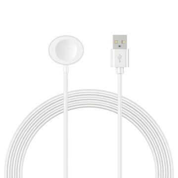 Cavo di ricarica USB ovale per Apple Watch - 100cm - Bianco