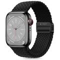 Cinturino Apple Watch Series 10/9/8/7/6/SE Tech-Protect NylonMag - 40mm/41mm/42mm - nero