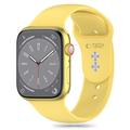 Apple Watch Series 10/9/8/7/6/SE Cinturino in silicone Tech-Protect - 40mm/41mm/42mm - Giallo canarino