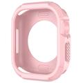 Custodia robusta in TPU per Apple Watch Series 10 - 42mm - Rosa