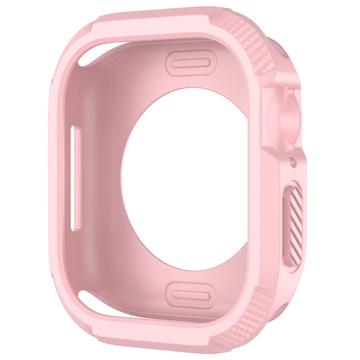 Custodia robusta in TPU per Apple Watch Series 10 - 42mm - Rosa