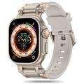 Apple Watch Series Ultra 2/Ultra/10/9/8/SE (2022)/7/SE/6/5/4/3/2/1 Cinturino Tech-Protect Delta Pro - 49mm/46mm/45mm/44mm/42mm - Luce stellare/Titanio