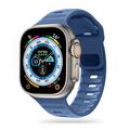 Apple Watch Series Ultra 2/Ultra/10/9/8/SE (2022)/7/SE/6/5/4/3/2/1 Cinturino in silicone Tech-Protect IconBand Line - 49mm/46mm/45mm/44mm/42mm - Blu